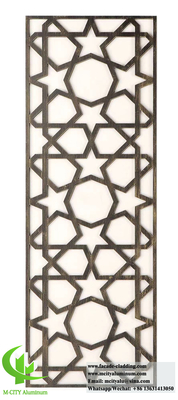 Écran métallique écran en aluminium avec dessins découpés au laser 10 mm 8 mm 6 mm