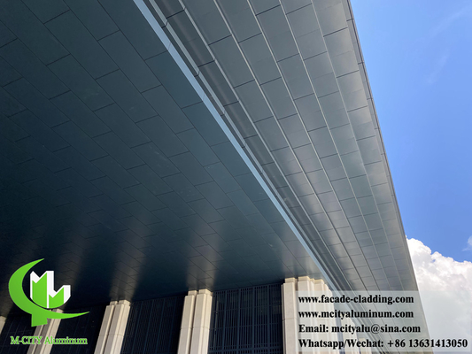 Panneaux d'aluminium massif revêtements muraux métalliques pour façade, plafond, décoration intérieure et extérieure