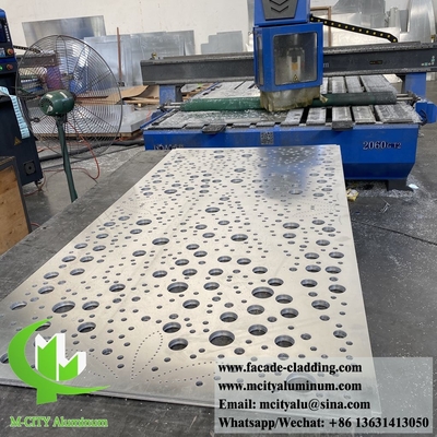 panneau à découpe laser panneau à écran métallique panneaux en aluminium pour la décoration de bâtiments 3 mm anti-rouille durable