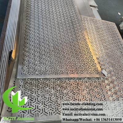 Panneau métallique sculpté à la découpe laser CNC pour clôture de jardin décoration de bâtiment écran en aluminium épaisseur 4 mm en Chine