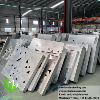 Foshan Panneaux de façade en métal à découpe laser à motifs décoratifs creux pour revêtement de murs de bâtiments