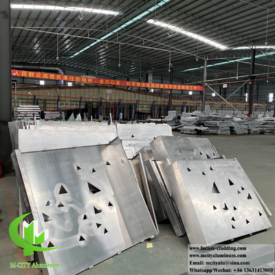 Foshan Panneaux de façade en métal à découpe laser à motifs décoratifs creux pour revêtement de murs de bâtiments