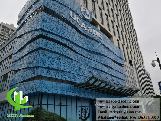 Écrans métalliques coupés au laser panneaux en aluminium de style chinois motifs creux de design traditionnel pour la décoration