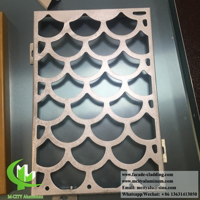 Panneaux en aluminium massif pour façade, revêtement, décoration en poudre revêtus de différentes couleurs en poudre revêtus de 4 mm