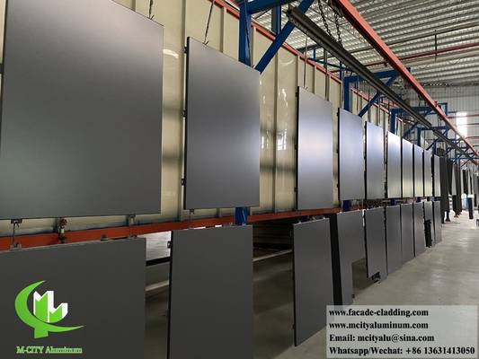 Le revêtement des murs en aluminium et la feuille de façade en métal pour la décoration des bâtiments PVDF 15 ans de garantie de couleur