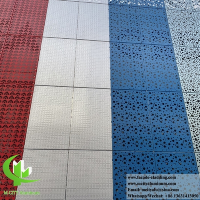 fournisseur de revêtements muraux en aluminium décoratif en Foshan 3 mm pvdf en poudre