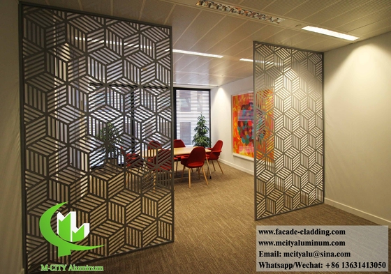 Métal revêtement Panneaux en aluminium massif PVDF Couleur décoration extérieure 1000x2000mm Pour mur