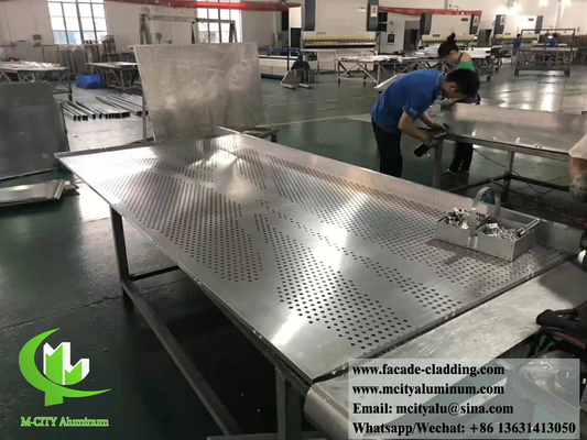 Panneau de revêtement métallique en feuille d'aluminium revêtement PVDF 20 ans de garantie