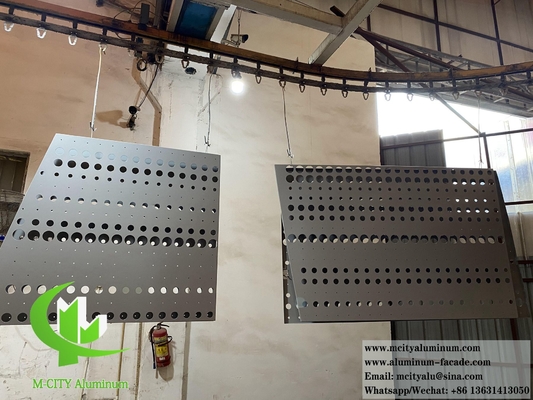 Plaque d'aluminium grise en poudre pour revêtement murale
