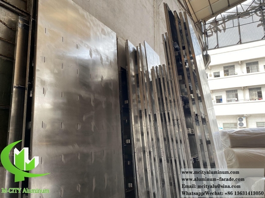 Matériaux durables en aluminium massif pour les murs et les plafonds