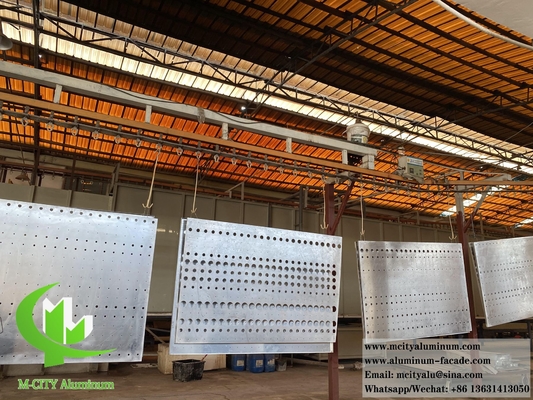Panneaux muraux métalliques Panneaux décoratifs pour la décoration de bâtiments