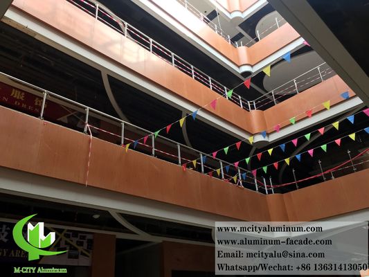 Bon prix Panneau de revêtement en aluminium perforé thermolaqué avec tailles personnalisables pour la décoration de façade en ligne