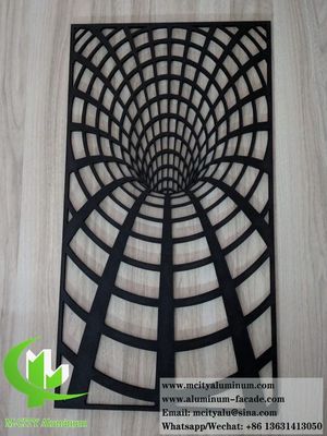 Bon prix Panneau de revêtement en aluminium enduit de poudre de découpe laser 1200x2400 mm pour revêtement de façade métallique en ligne