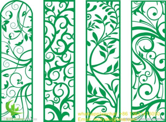 Bon prix Panneau mural décoratif en aluminium peint PVDF de 2 mm avec motifs personnalisés pour façade et écran en aluminium perforé en ligne