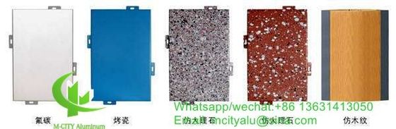 Bon prix Panneau décoratif en aluminium avec finition PVDF et motifs personnalisables pour mur de rideau de façade en taille 1000x2000mm en ligne