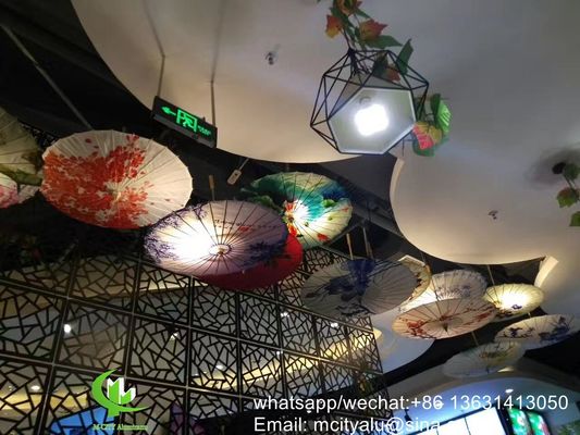 Bon prix Panneau de gravure en aluminium thermolaqué avec couleurs RAL personnalisées et découpe laser CNC pour la décoration de façade en ligne