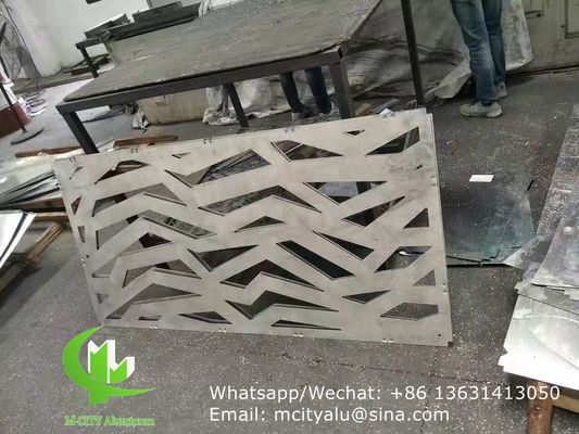 Bon prix Écrans perforants en aluminium pour les murs de rideau de façade, revêtus en poudre d'une épaisseur de 3 mm en ligne