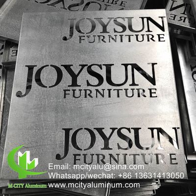 Bon prix Panneau de découpe laser CNC en aluminium revêtu de poudre avec des couleurs RAL personnalisables et une taille standard de 1000x2000 mm pour la décoration de façade en ligne