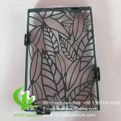 Bon prix 2Panneau d'aluminium perforé recouvert de poudre de 0,5 mm d'épaisseur pour revêtement de façade personnalisable et décoration de mur de rideau en ligne