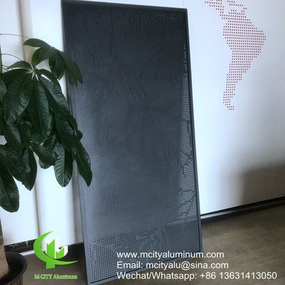 Bon prix Panneau en aluminium perforé revêtu de PVDF pour bardage de façade avec motifs personnalisables et taille standard de 1000x2000mm en ligne