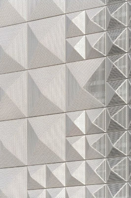 Bon prix Perforated Aluminum Facade: Blend Artistry with Practicality for Iconic Buildings en ligne
