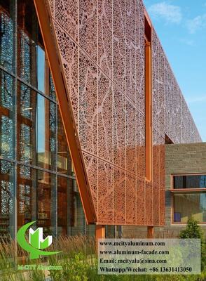 Bon prix Panneaux de façade en aluminium PVDF personnalisés revêtement des murs en ligne