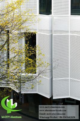 Bon prix Système de façade en alliage d'aluminium 3003 revêtu de PVDF de taille personnalisée pour les entrepreneurs - Panneaux directs d'usine en ligne