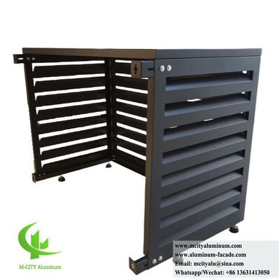 Bon prix Housse perforée en aluminium de 3 mm d'épaisseur avec revêtement en poudre pour unités de climatisation extérieures en ligne