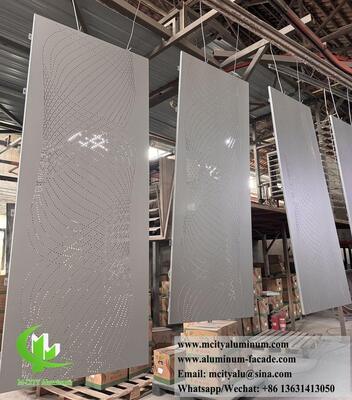 Bon prix Panneaux en aluminium perforé sur mesure pour bardage architectural et écrans en ligne