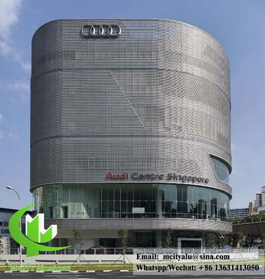 Bon prix Panneau de revêtement en aluminium personnalisable avec peinture PPG pour façade de bâtiment d'épaisseur de 1,5-10 mm en ligne