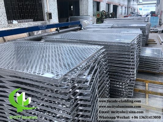 Bon prix Panneau d'aluminium enduit en poudre à découpe laser avec des couleurs RAL personnalisées en 1000x2400mm Taille pour façade architecturale en ligne