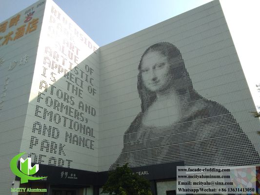 Bon prix Afrique 3 mm plaque métallique panneau d'aluminium en poudre revêtu mur rideau pour revêtement de façade en ligne