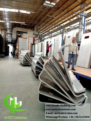 Bon prix Métal revêtement des façades métalliques écran métallique pour revêtement des murs en poudre enduit de noir en ligne