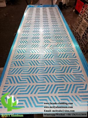 Bon prix Écran perforé en aluminium thermolaqué 1200x2400mm avec motifs personnalisables pour façade et bardage en ligne